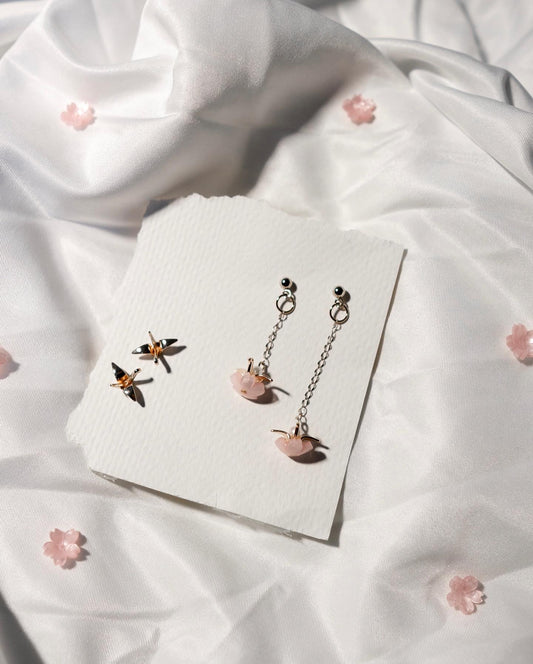 "Serenity" - Asymmetrical Earrings